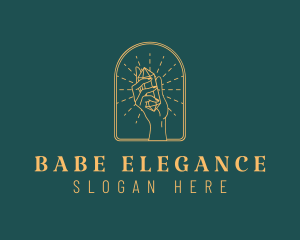 Elegant Jewelry Boutique logo design