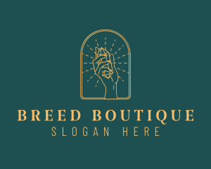 Elegant Jewelry Boutique logo design