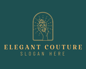 Elegant Jewelry Boutique logo design