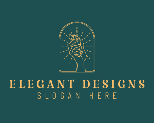 Elegant Jewelry Boutique logo design