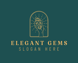 Elegant Jewelry Boutique logo design