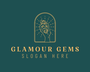 Elegant Jewelry Boutique logo design