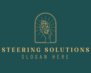 Elegant Jewelry Boutique logo design