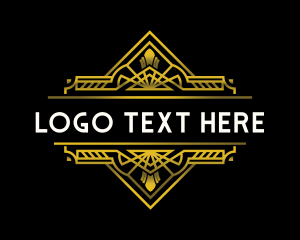 Premium Art Deco logo