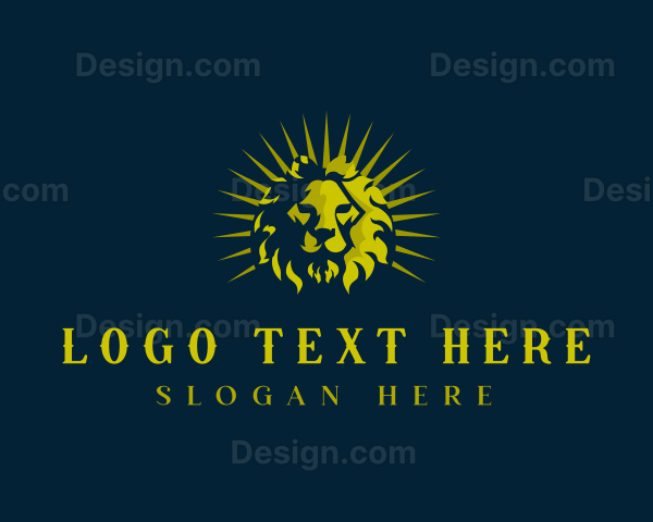 Lion Luxury Wildlife Logo