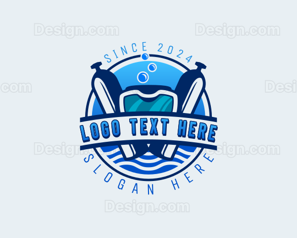 Scuba Diving Sportswear Logo