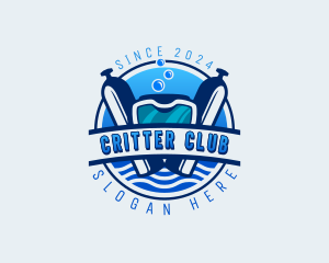 Scuba Diving Sportswear logo design