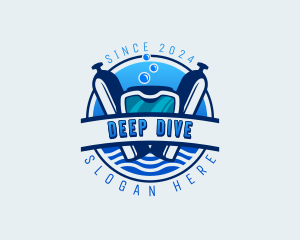 Scuba Diving Sportswear logo design