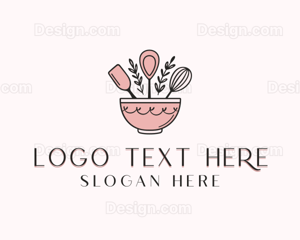 Pastry Bowl Baking Logo