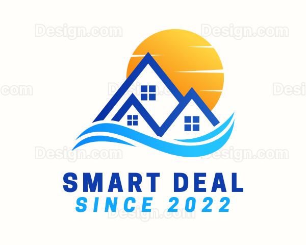 Sunset Wave House Realty Logo