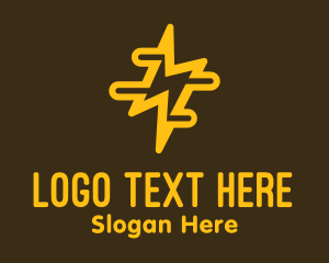 Yellow Lightning Power logo