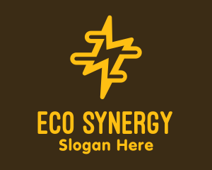 Yellow Lightning Power logo