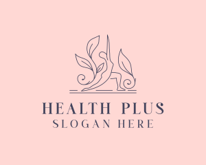 Yoga Health Fitness logo design