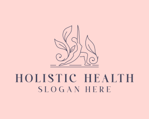 Yoga Health Fitness logo design