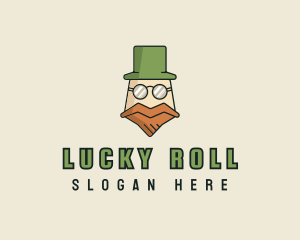 Old Leprechaun Cartoon logo design