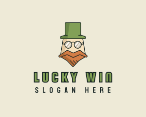 Old Leprechaun Cartoon logo design