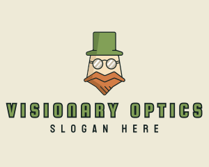 Old Leprechaun Cartoon logo design