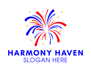 Festive Fireworks Display  logo