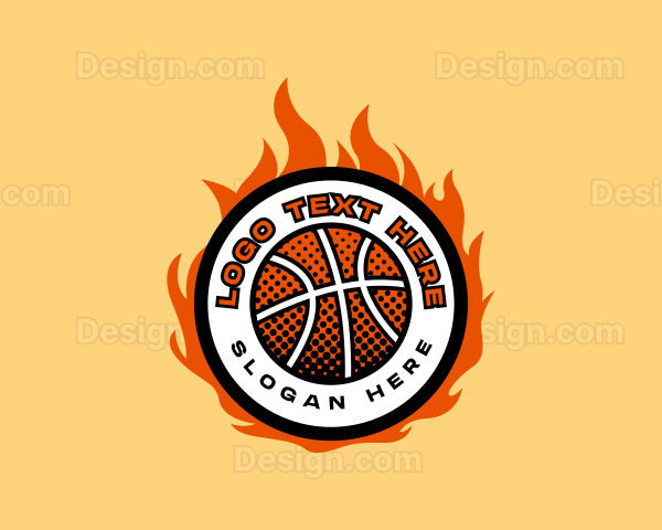 Basketball League Tournament Logo