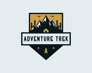 Hiking Trek Mountain logo