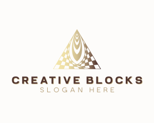 Creative Studio Pyramid logo design