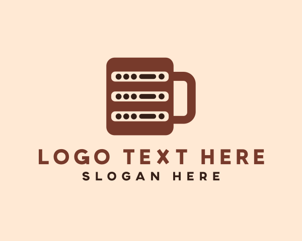Caffeine logo example 1