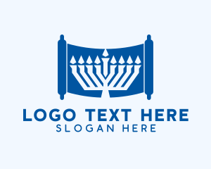 Spiritual Torah Menorah logo