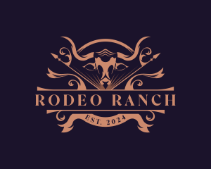 Bull Ranch Livestock logo design