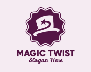 Magician Star Hat  logo design