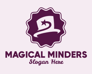 Magician Star Hat  logo design