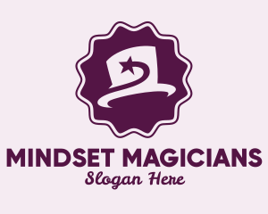 Magician Star Hat  logo design