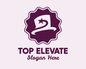 Magician Star Hat  logo design