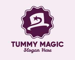 Magician Star Hat  logo design