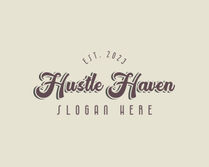 Retro Fashion Business logo design