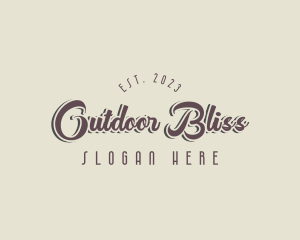 Retro Fashion Business logo design