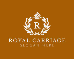 Regal Royal Wreath logo design