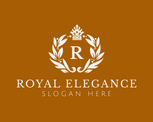 Regal Royal Wreath logo design