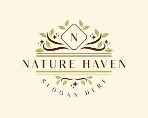 Nature Foliage Leaf logo design