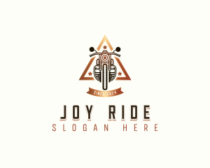 Motorbike Riding Tour logo design