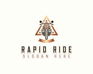 Motorbike Riding Tour logo design