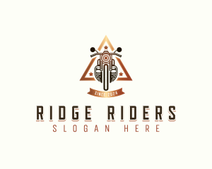 Motorbike Riding Tour logo design