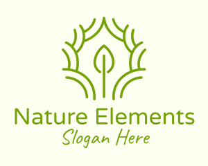 Plant Nature Conservation logo design