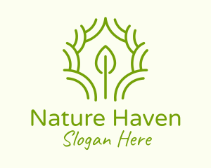 Plant Nature Conservation logo design