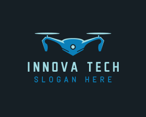  Camera Drone Tech logo design