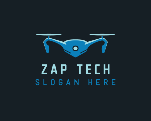  Camera Drone Tech logo design