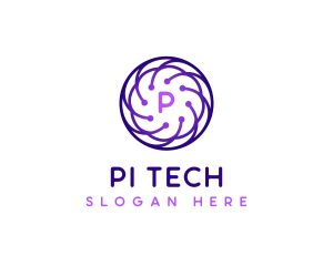 Tech Company Cyberspace logo design