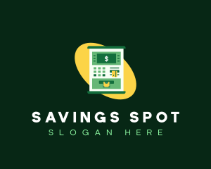 ATM Machine Savings logo design