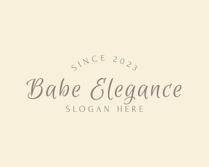 Elegant Wedding Business logo design