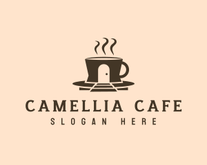 Cafe Coffee House logo design