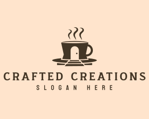 Cafe Coffee House logo design